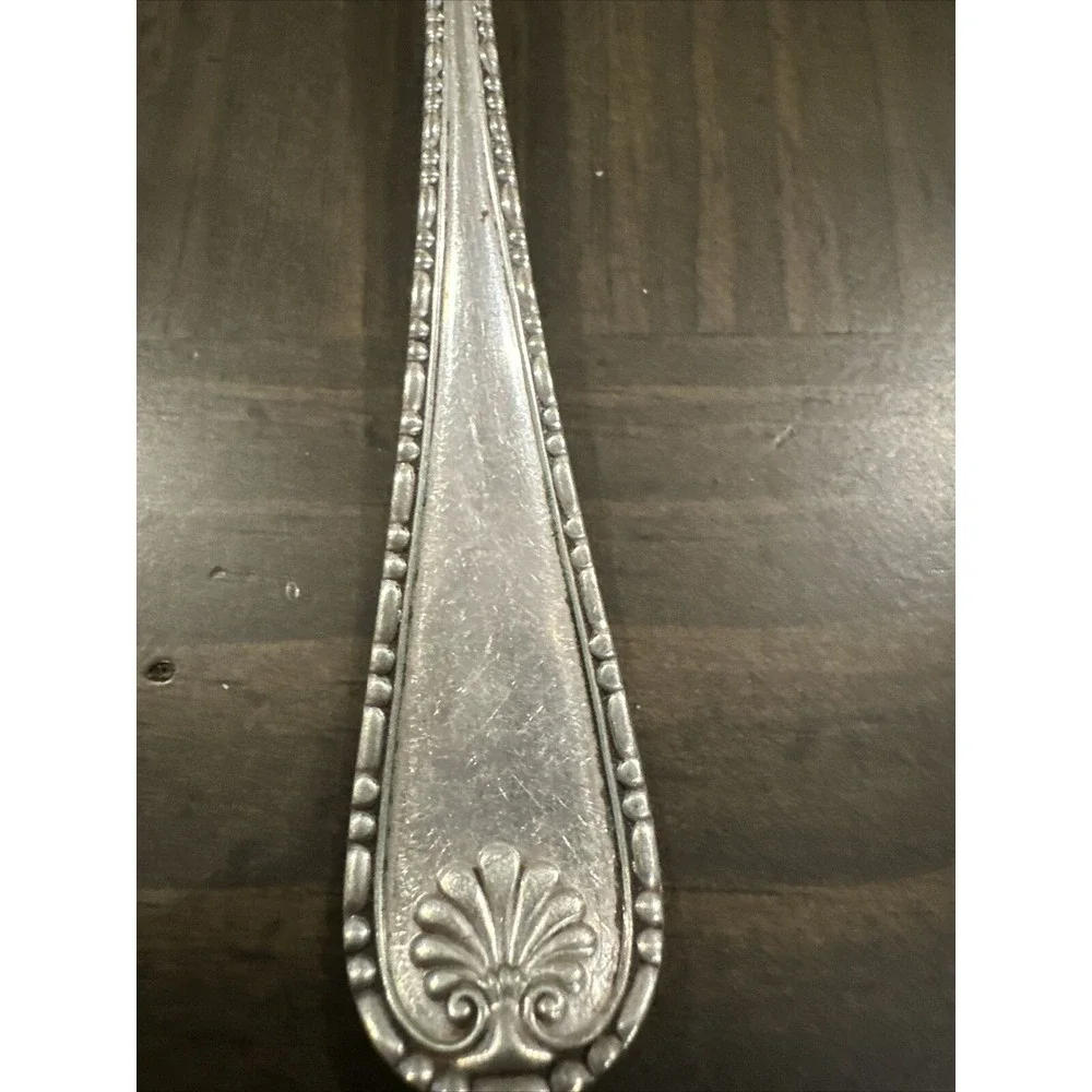 Simeon‎ L & George Rogers Company Oneida Stainless Steel Serving Spoon
